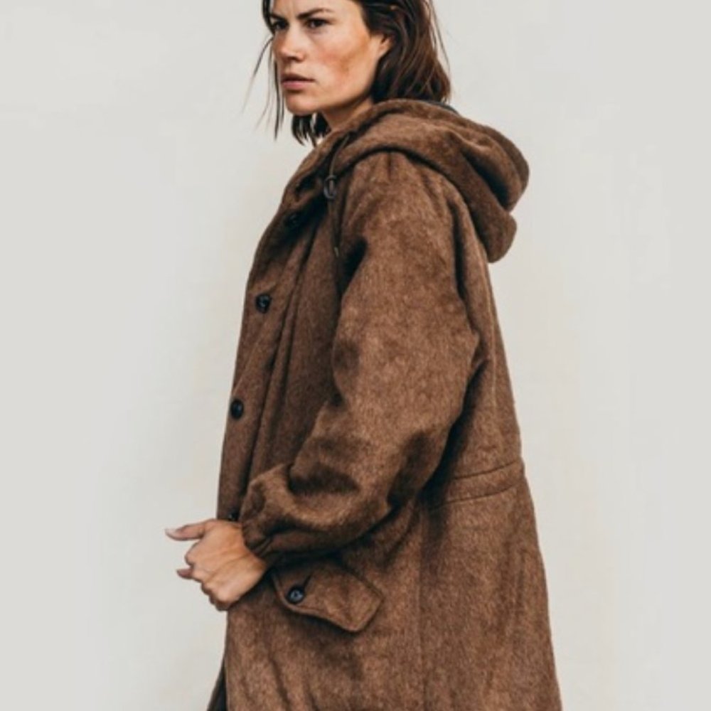 Filson Mohair wool parka coat